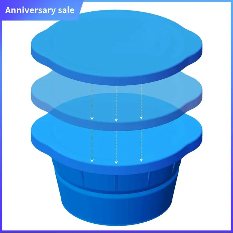 Ice Square Moulds Extra 8Lb Ice Box Silicone Round Folding Ice Maker With Lid Super Ice Box Easy To Use 27.5 X 12.8Cm
Ice Square Moulds Extra 8Lb Ice Box Silicone Round Folding Ice Maker With Lid Super Ice Box Easy To Use 27.5 X 12.8Cm