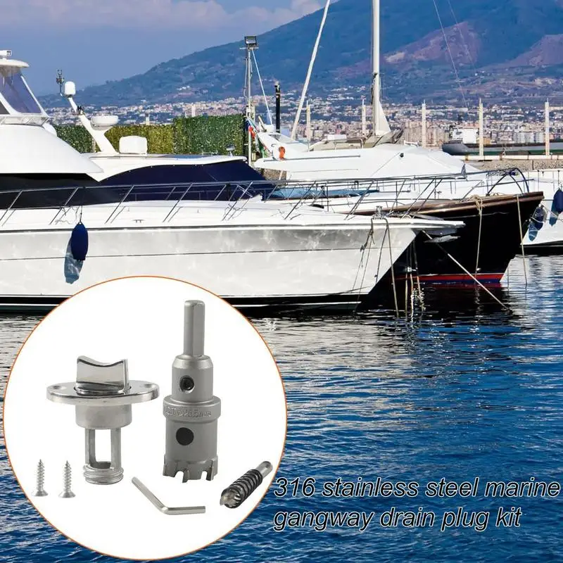 Boat Transoms Garboard Drain Plug Boat Garboard Transom Drain Plug Marine Hardware Accessories With O-Rings For Fish Wells
Boat Transoms Garboard Drain Plug Boat Garboard Transom Drain Plug Marine Hardware Accessories With O-Rings For Fish Wells