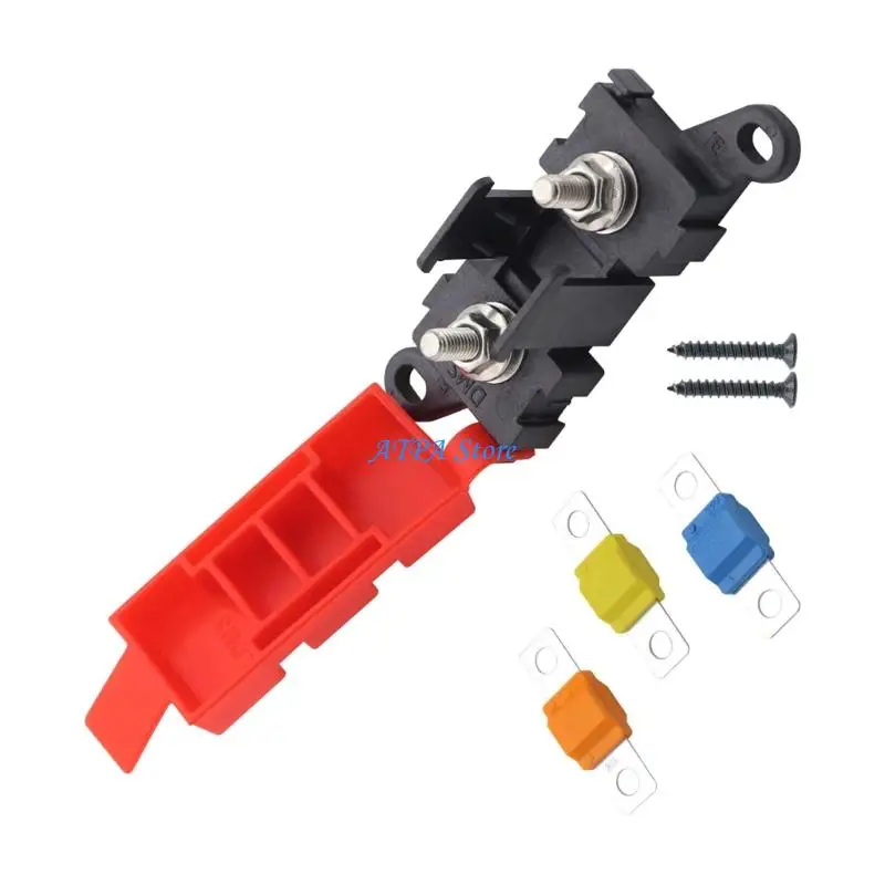 U13C Multiple Fuses Terminal Block 200A Per Circuit 94V0 Flame Retardant Fuses Box Suitable for Vehicle Electrical Systems
U13C Multiple Fuses Terminal Block 200A Per Circuit 94V0 Flame Retardant Fuses Box Suitable for Vehicle Electrical Systems
