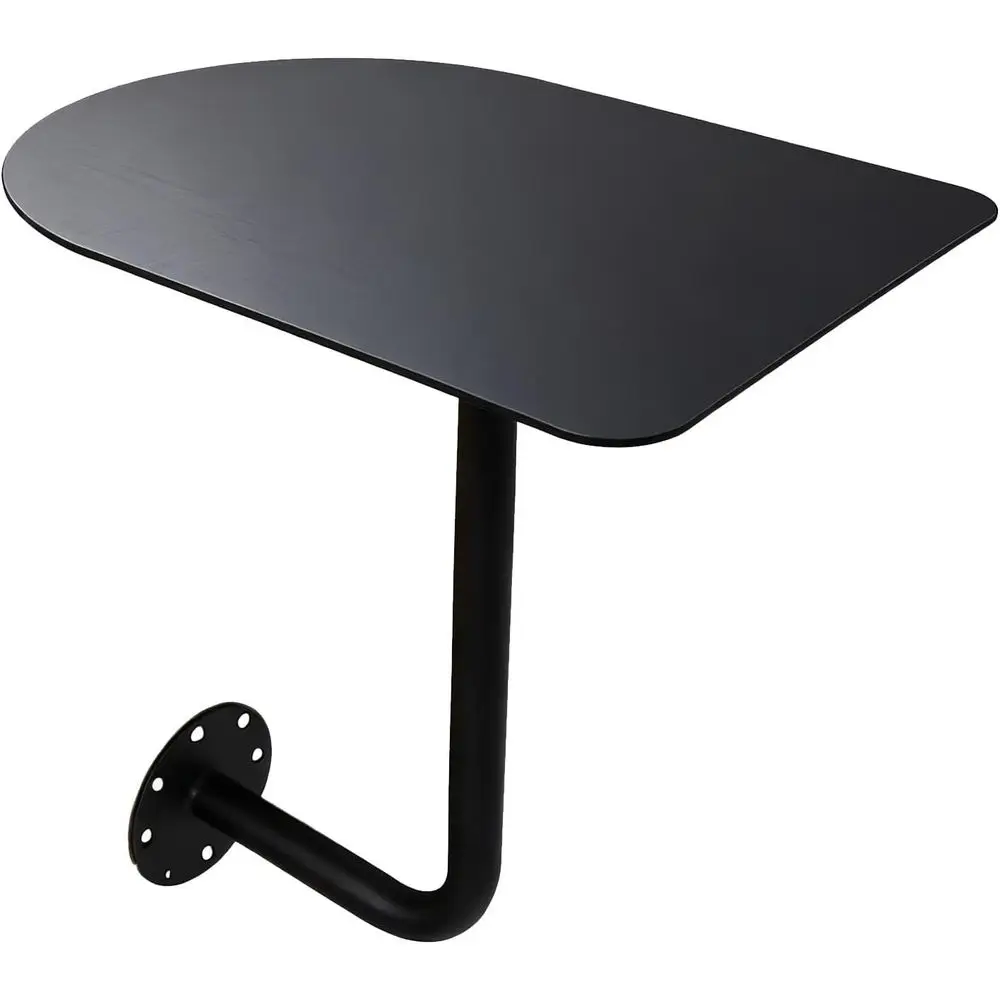 Semi-circle Wall-Mounted Coffee Table, Wrought Iron Small Side Table for Drink or Dining, Suitable for Cafe, Restaurant, Bedroom
Semi-circle Wall-Mounted Coffee Table, Wrought Iron Small Side Table for Drink or Dining, Suitable for Cafe, Restaurant, Bedroom