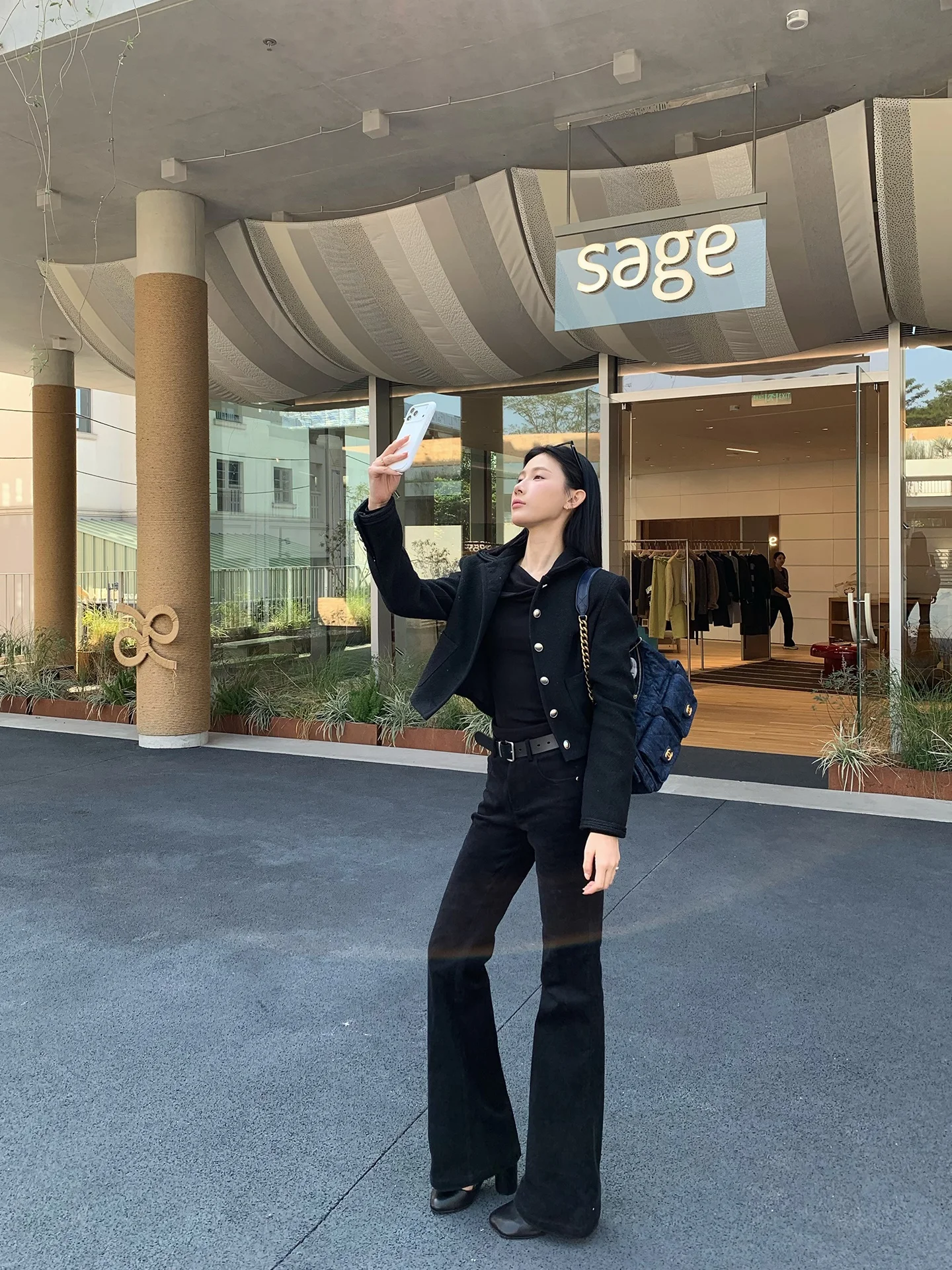 Black Flared Straight Leg Casual Pants Korean Style Slimming Long Legs Effect Young Girl Cotton Elastic Fiber Breathable Skin...
Black Flared Straight Leg Casual Pants Korean Style Slimming Long Legs Effect Young Girl Cotton Elastic Fiber Breathable Skin...
