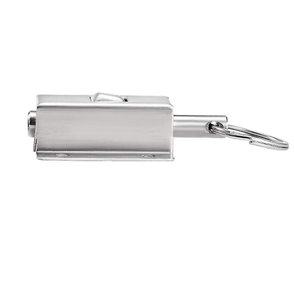 Portable 430 Stainless Steel Automatic Spring Latch Sliver Butterfly Shaped Door Barrel Bolt Elastic Insert Home
Portable 430 Stainless Steel Automatic Spring Latch Sliver Butterfly Shaped Door Barrel Bolt Elastic Insert Home
