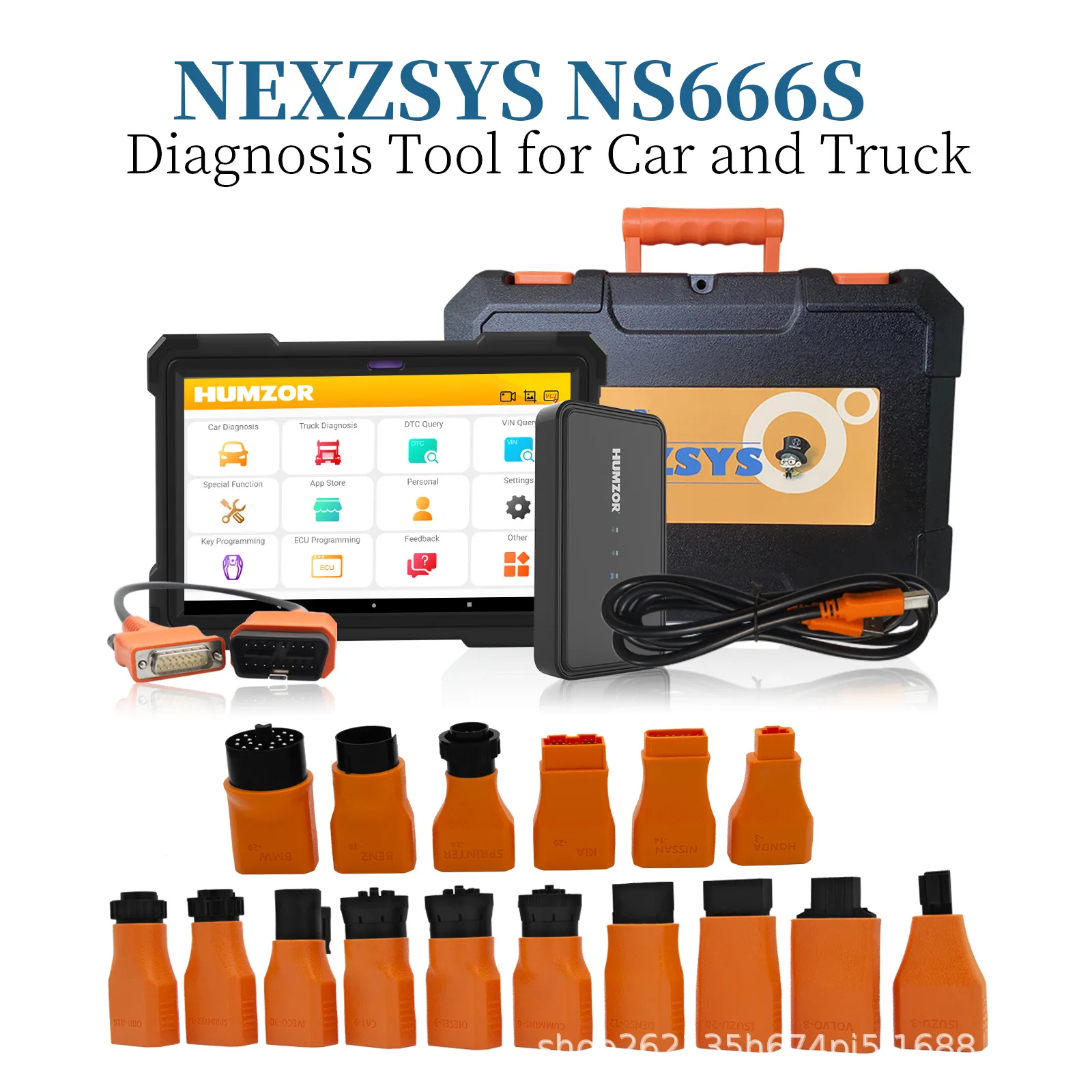 NS666S дизельный автомобильный интегрированный тестер OBD диагностический прибор декодер для диагностики неисправностей 18 различных национальных языков
NS666S дизельный автомобильный интегрированный тестер OBD диагностический прибор декодер для диагностики неисправностей 18 различных национальных языков