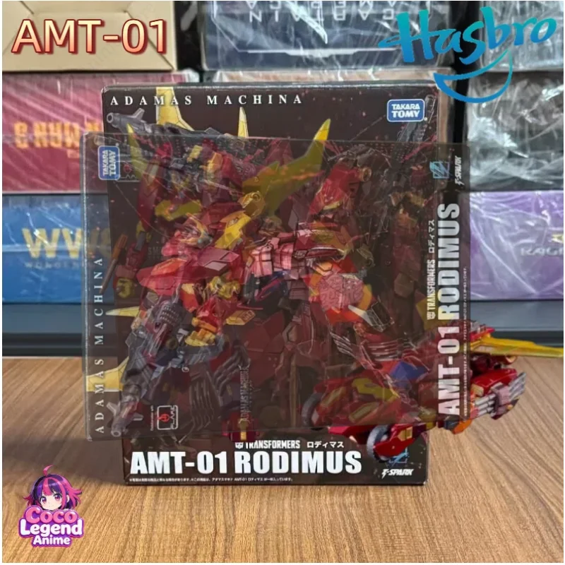 Hot Sale in Stock TAKARA Transformer Toy Iron God AMT-01 Rodimus Articulated Robot Action Figure Toys Collectibles Gifts
Hot Sale in Stock TAKARA Transformer Toy Iron God AMT-01 Rodimus Articulated Robot Action Figure Toys Collectibles Gifts