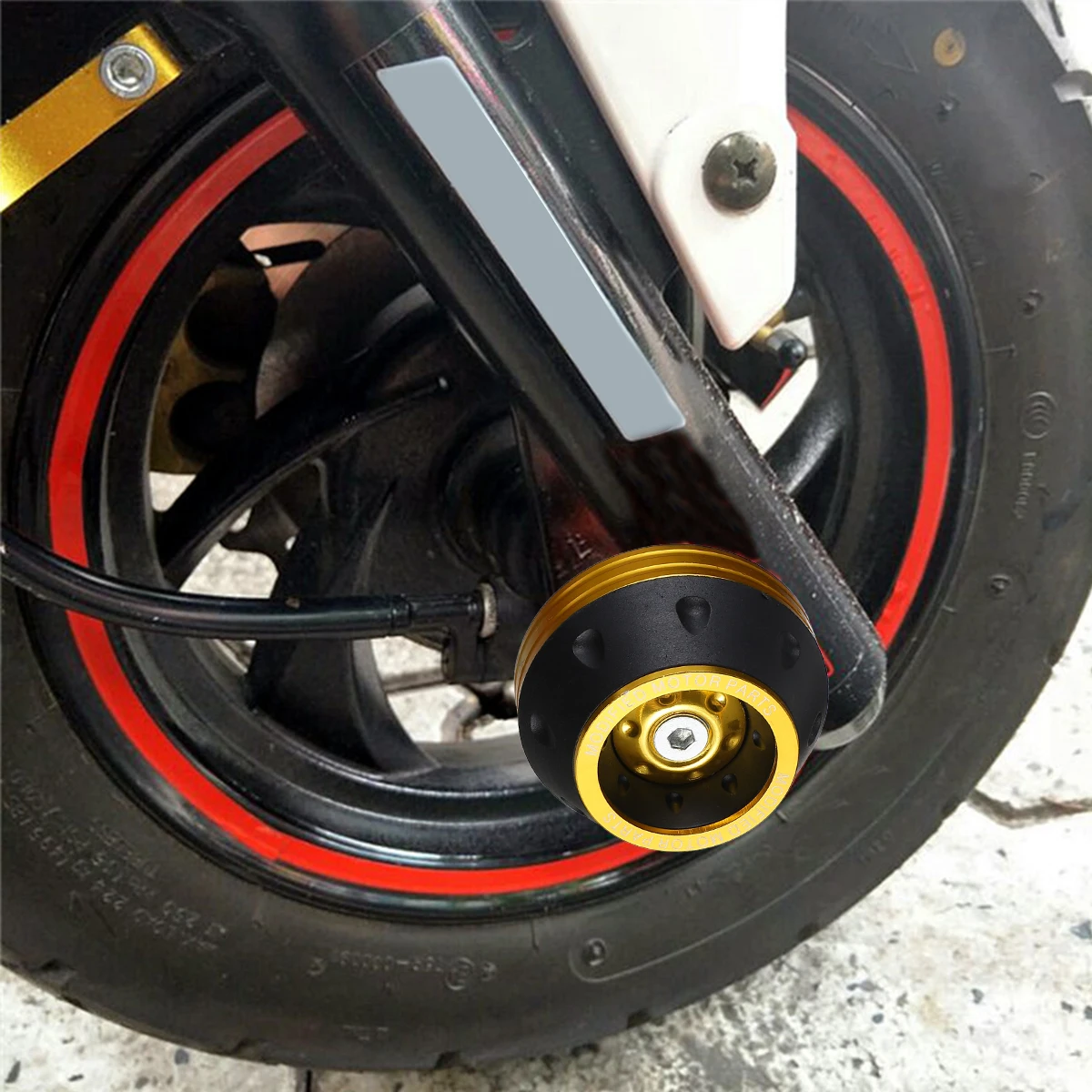 2Pcs Bright Color Motorcycle Modification Accessory Anti Collision Cup For Motorbike Wheel Protection Shock Absorber 
2Pcs Bright Color Motorcycle Modification Accessory Anti Collision Cup For Motorbike Wheel Protection Shock Absorber