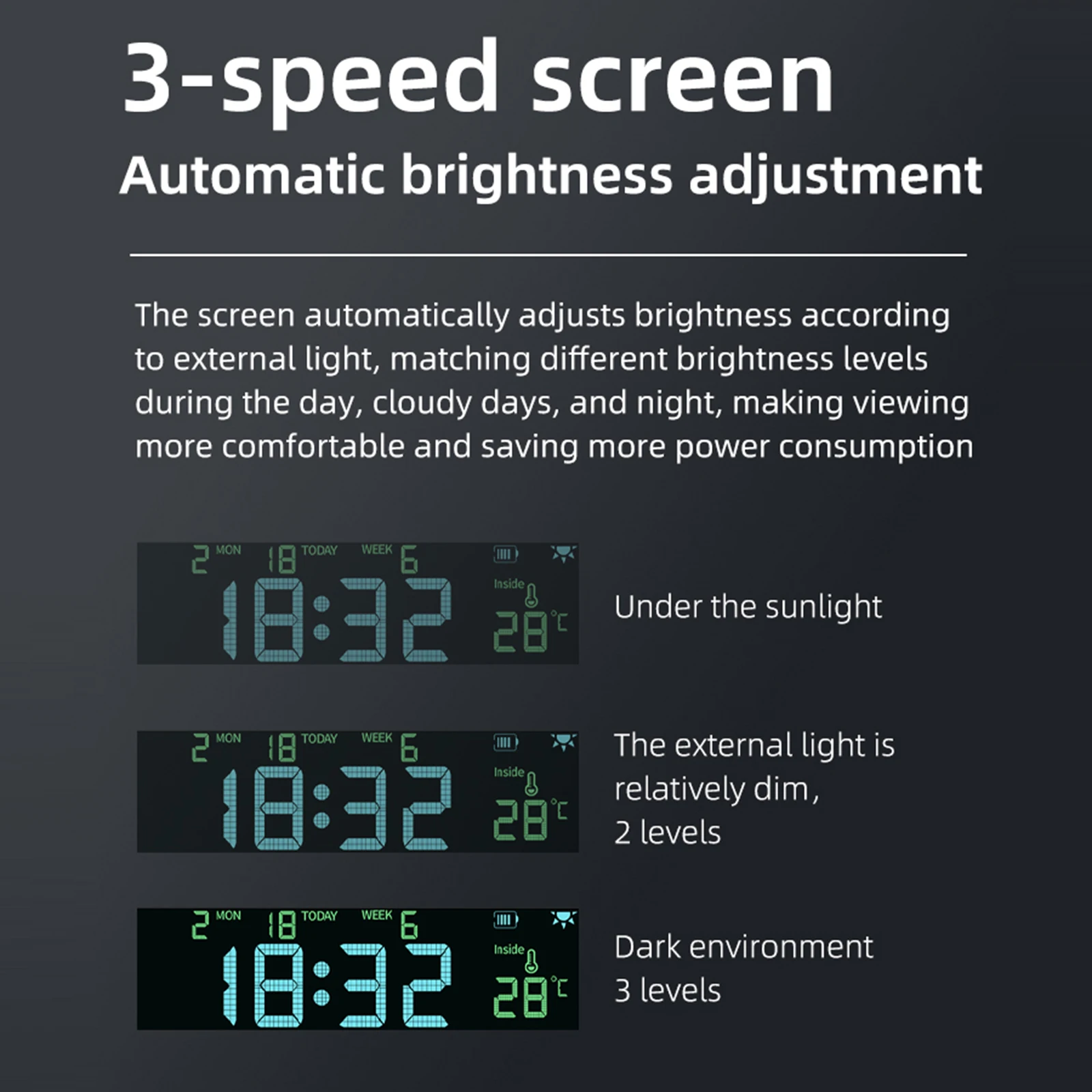 Solar/USB Car Clock with Time/Date/Temperature Display Vehicle Electronic Clock for Truck Office Home and Outdoor Camping
Solar/USB Car Clock with Time/Date/Temperature Display Vehicle Electronic Clock for Truck Office Home and Outdoor Camping