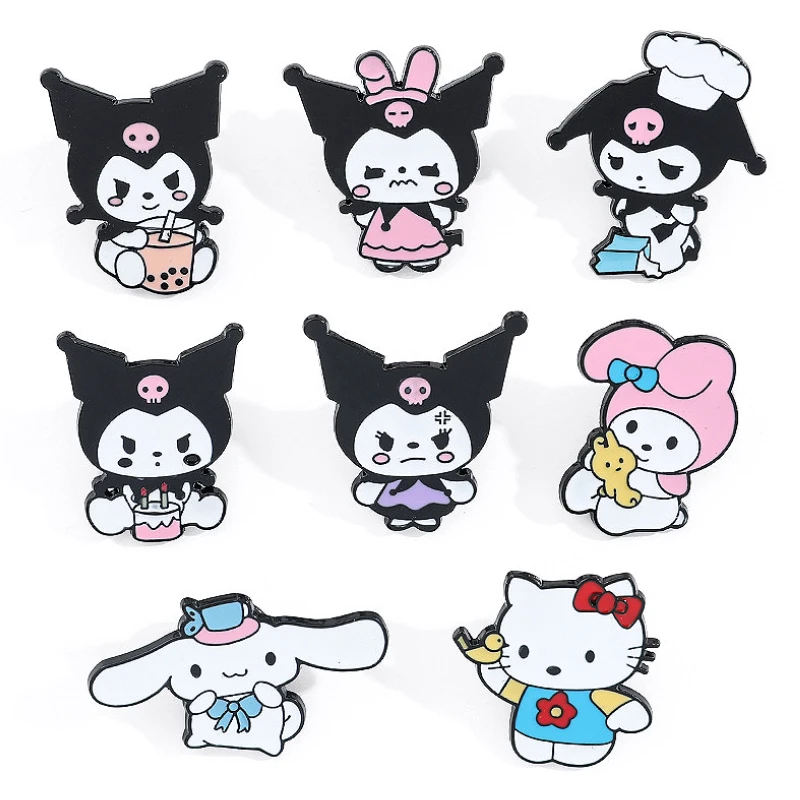 Cute Cartoon Funny Brooch kuromis kittys Metal Badge Creative Commemorative Clothing Lapel Pins Children's Accessories Toys
Cute Cartoon Funny Brooch kuromis kittys Metal Badge Creative Commemorative Clothing Lapel Pins Children's Accessories Toys