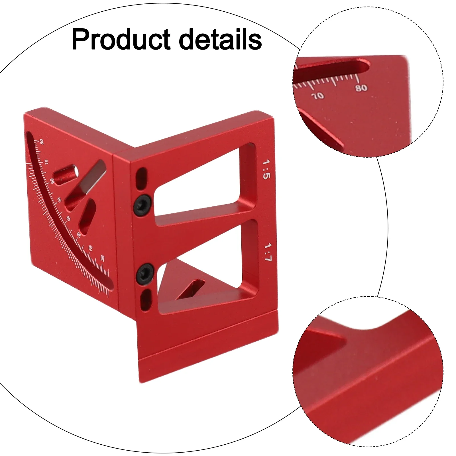 For DIY Enthusiasts Compact Measurement Ruler 3D Woodworking Square Portable Measuring Instrument T-shaped Angle Ruler
For DIY Enthusiasts Compact Measurement Ruler 3D Woodworking Square Portable Measuring Instrument T-shaped Angle Ruler