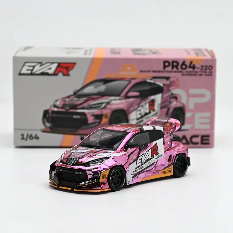 POPRACE 1:64 GR YARIS electroplated pink EVA painted alloy car model
POPRACE 1:64 GR YARIS electroplated pink EVA painted alloy car model
