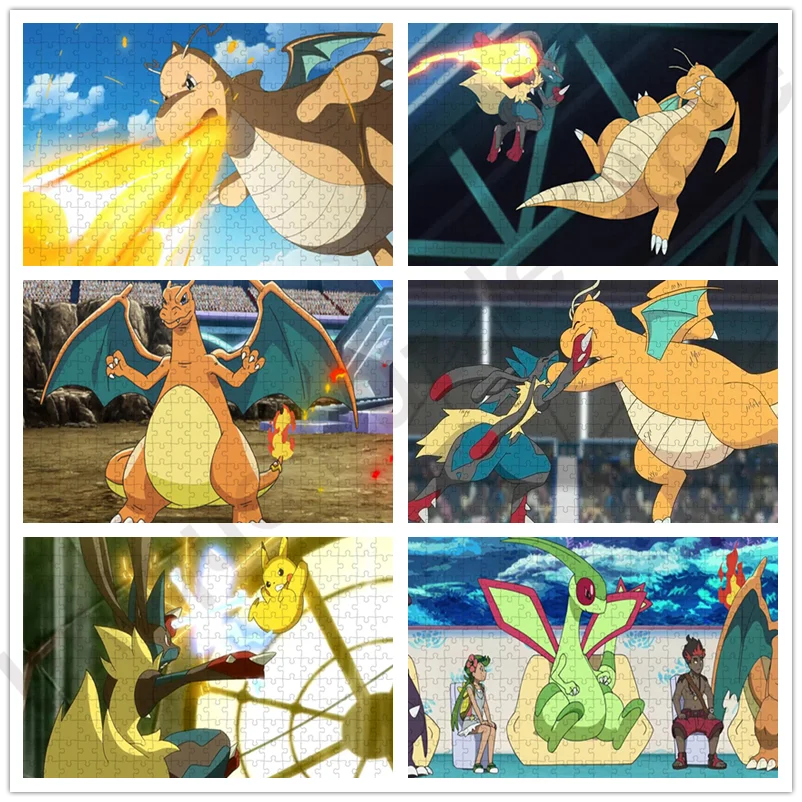 Мультяшный пазл Charizard Pikachu, 35/300/500/1000 шт., картинка-головоломка, картинка-Головоломка «сделай сам»
Мультяшный пазл Charizard Pikachu, 35/300/500/1000 шт., картинка-головоломка, картинка-Головоломка «сделай сам»