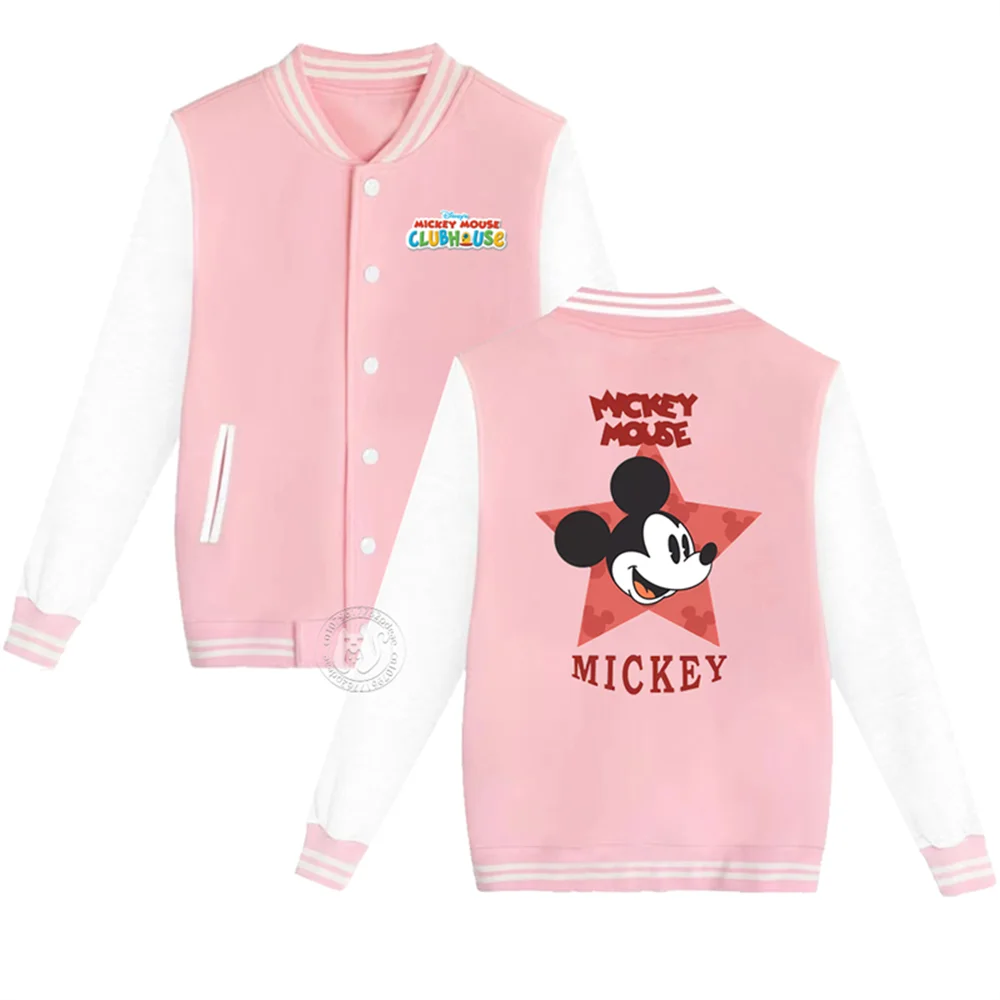 Disney Kids Fall/Winter Mickey Mouse Letter Print Boys and girls ages 2-14 Padded Warm Coat Youth casual baseball uniform
Disney Kids Fall/Winter Mickey Mouse Letter Print Boys and girls ages 2-14 Padded Warm Coat Youth casual baseball uniform
