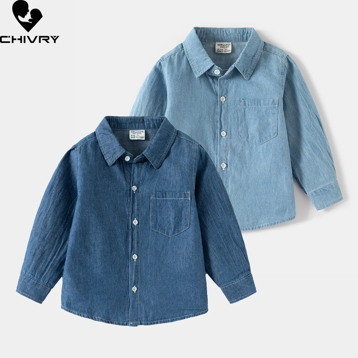 Boys Classic Denim Shirts New 2024 Spring Autumn Children Fashion Long Sleeve Lapel Solid Denim Shirt Tops Kids Casual Clothing
Boys Classic Denim Shirts New 2024 Spring Autumn Children Fashion Long Sleeve Lapel Solid Denim Shirt Tops Kids Casual Clothing