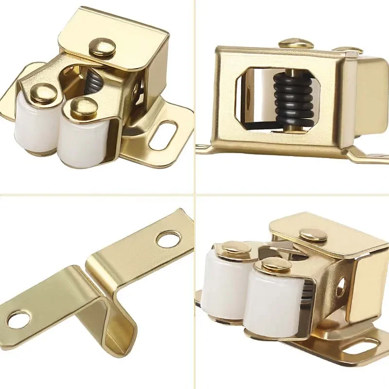 Press The Home Wardrobe Door Buckle Touch The Bead Magnetic Dual Wheel Spring Fixed Lock Buckles Low Foot Cabinet Doors‘ Bolts 
Press The Home Wardrobe Door Buckle Touch The Bead Magnetic Dual Wheel Spring Fixed Lock Buckles Low Foot Cabinet Doors‘ Bolts