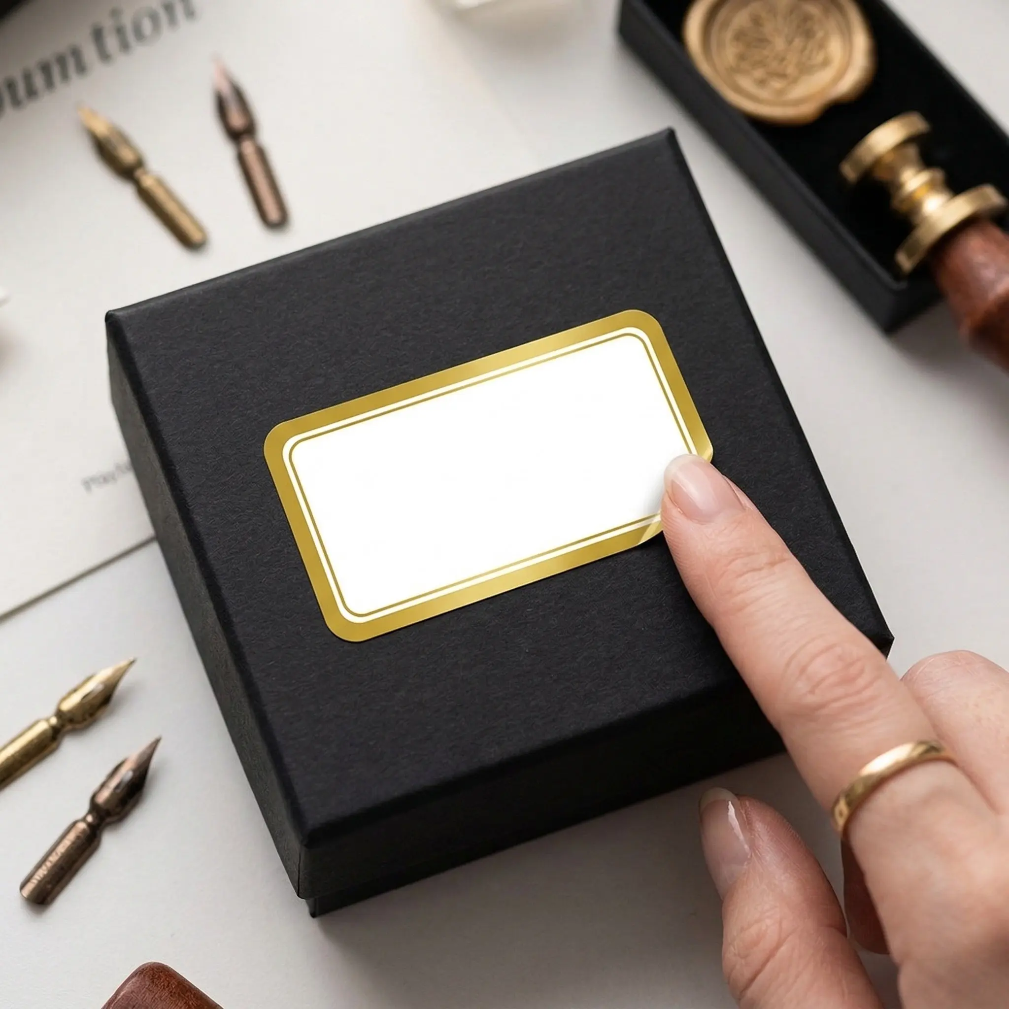20Pcs Gold Border Self Adhesive Letter Stickers Writable Classroom Name Tags for Kids Teachers Bulletin Boards Kitchen Wall
20Pcs Gold Border Self Adhesive Letter Stickers Writable Classroom Name Tags for Kids Teachers Bulletin Boards Kitchen Wall