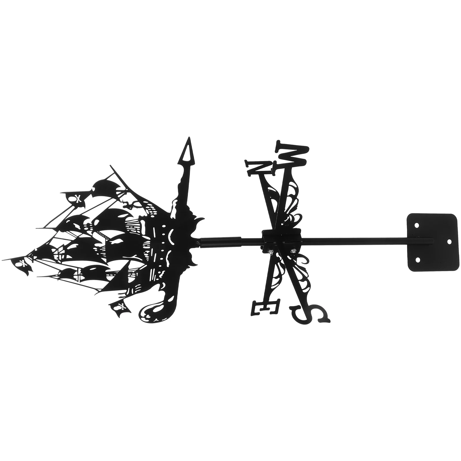 Pirate Ship Weather Vane Durable Metal Wind Indicator Garden Decor Outdoor Shed Ornament Roof Mounted Weathervane
Pirate Ship Weather Vane Durable Metal Wind Indicator Garden Decor Outdoor Shed Ornament Roof Mounted Weathervane