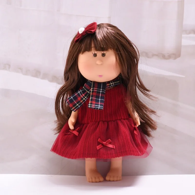24cm Mia Potato Doll Clothes Red Bow Dress with Plaid Scarf Outfit Set for Spanish Mia Doll Accessories
24cm Mia Potato Doll Clothes Red Bow Dress with Plaid Scarf Outfit Set for Spanish Mia Doll Accessories