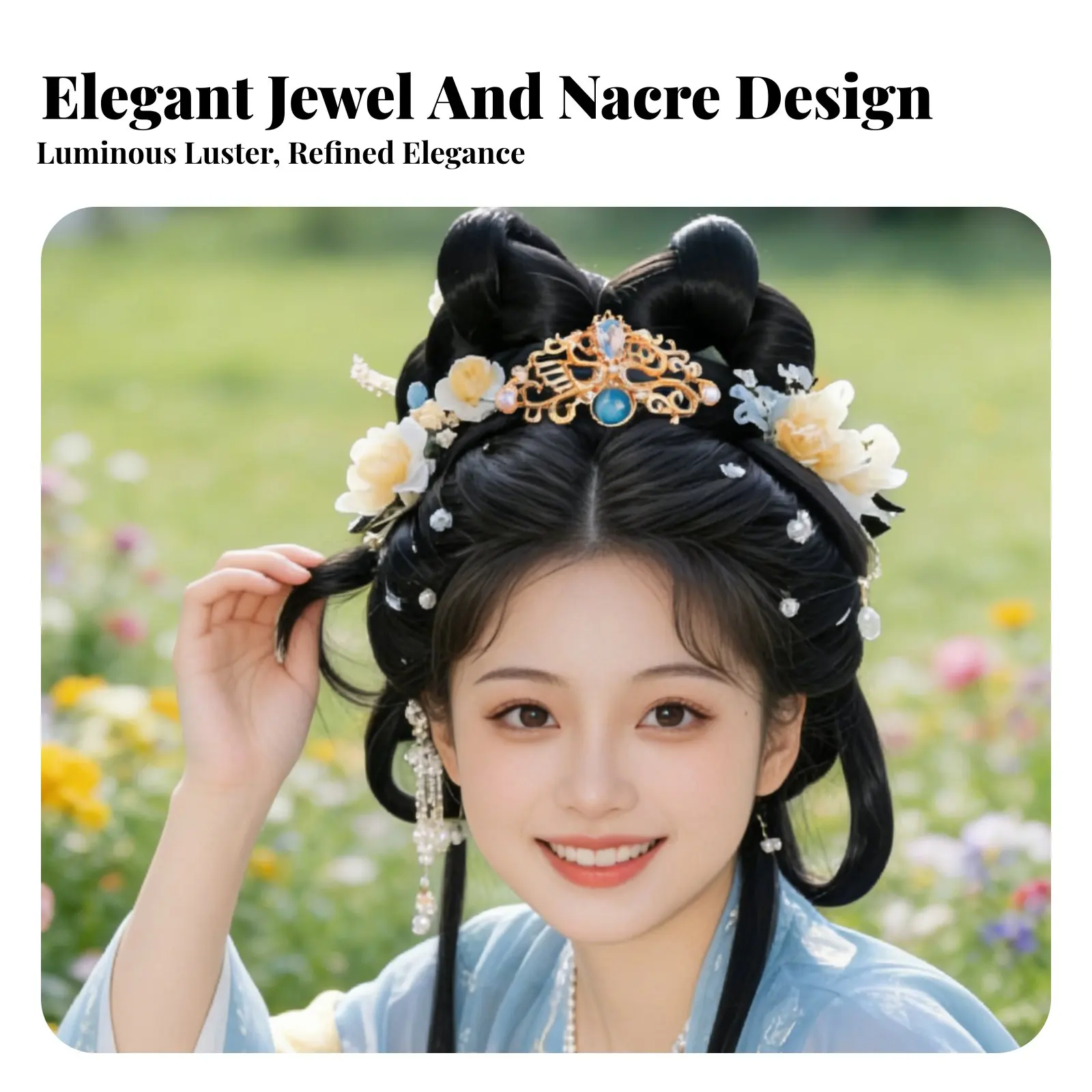 Chinese Traditional Hair Accessory Elegant Design Chinese Hair Crown Vintage Hairpiece Intricate Detailing Vintage Bridal
Chinese Traditional Hair Accessory Elegant Design Chinese Hair Crown Vintage Hairpiece Intricate Detailing Vintage Bridal