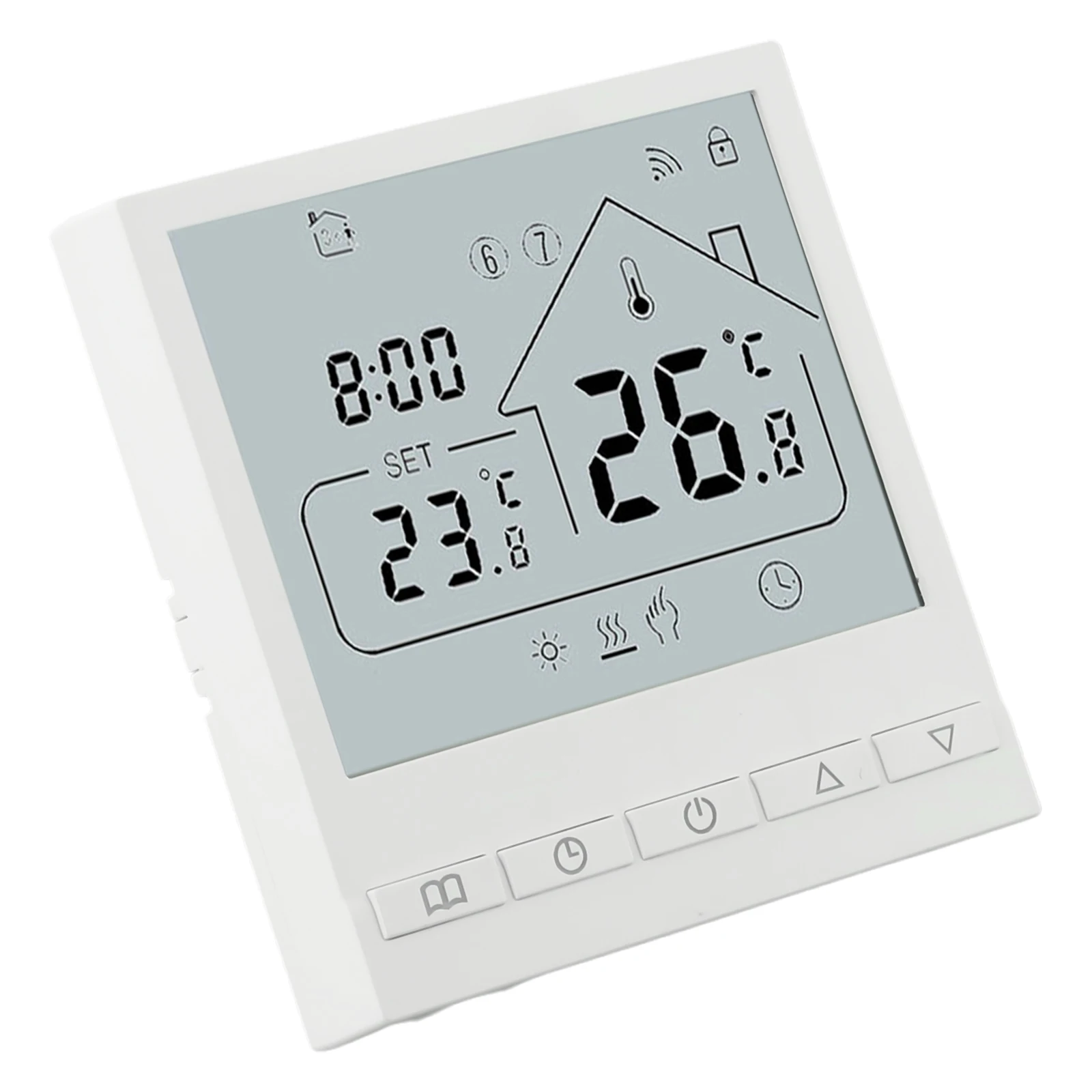 Floor Thermostat Control Thermostat TemperatureControler High Quality Phone Remote Control Remote Thermostat Support
Floor Thermostat Control Thermostat TemperatureControler High Quality Phone Remote Control Remote Thermostat Support