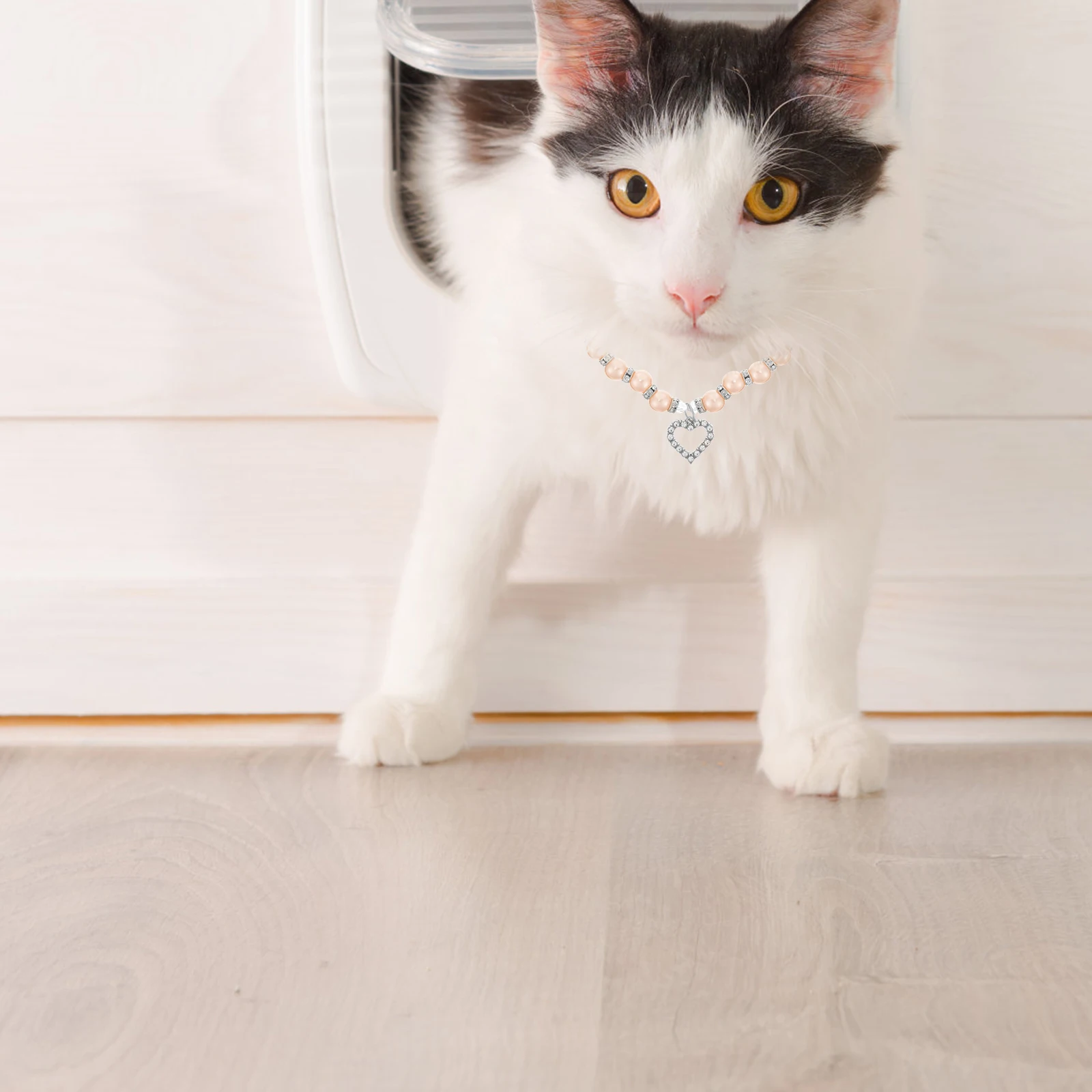 Pearl Necklace Dog Lover Pearls Cat and Jewelry Crystal Heart Pendant Charms for Collars Dogs Pet Girls
Pearl Necklace Dog Lover Pearls Cat and Jewelry Crystal Heart Pendant Charms for Collars Dogs Pet Girls