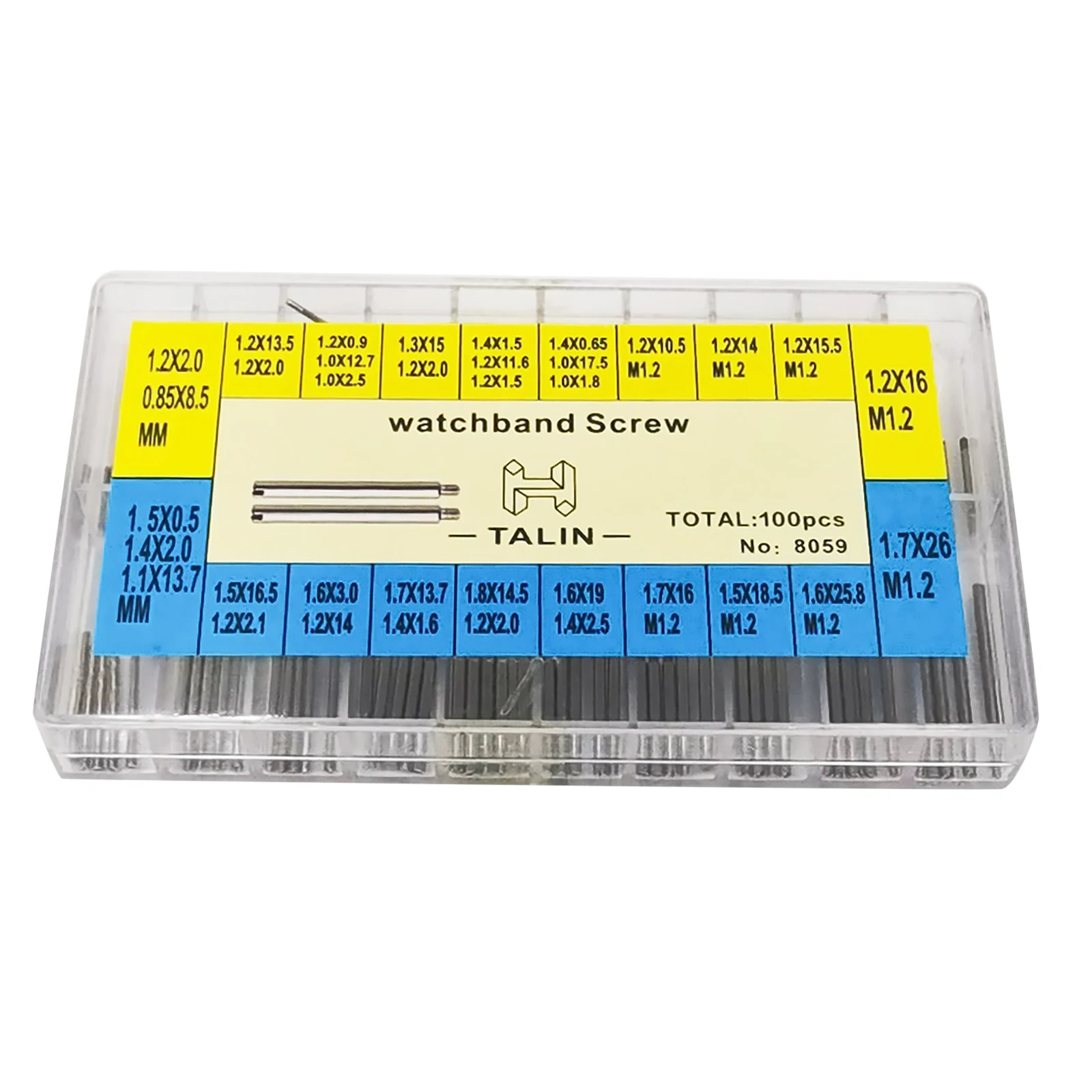100PACK 20 Size Watch Screw Stainless Steel Kit For Rlx For Rolex Watch Band Strap Bracelets Screw Link Pins Watch Repair Parts
100PACK 20 Size Watch Screw Stainless Steel Kit For Rlx For Rolex Watch Band Strap Bracelets Screw Link Pins Watch Repair Parts
