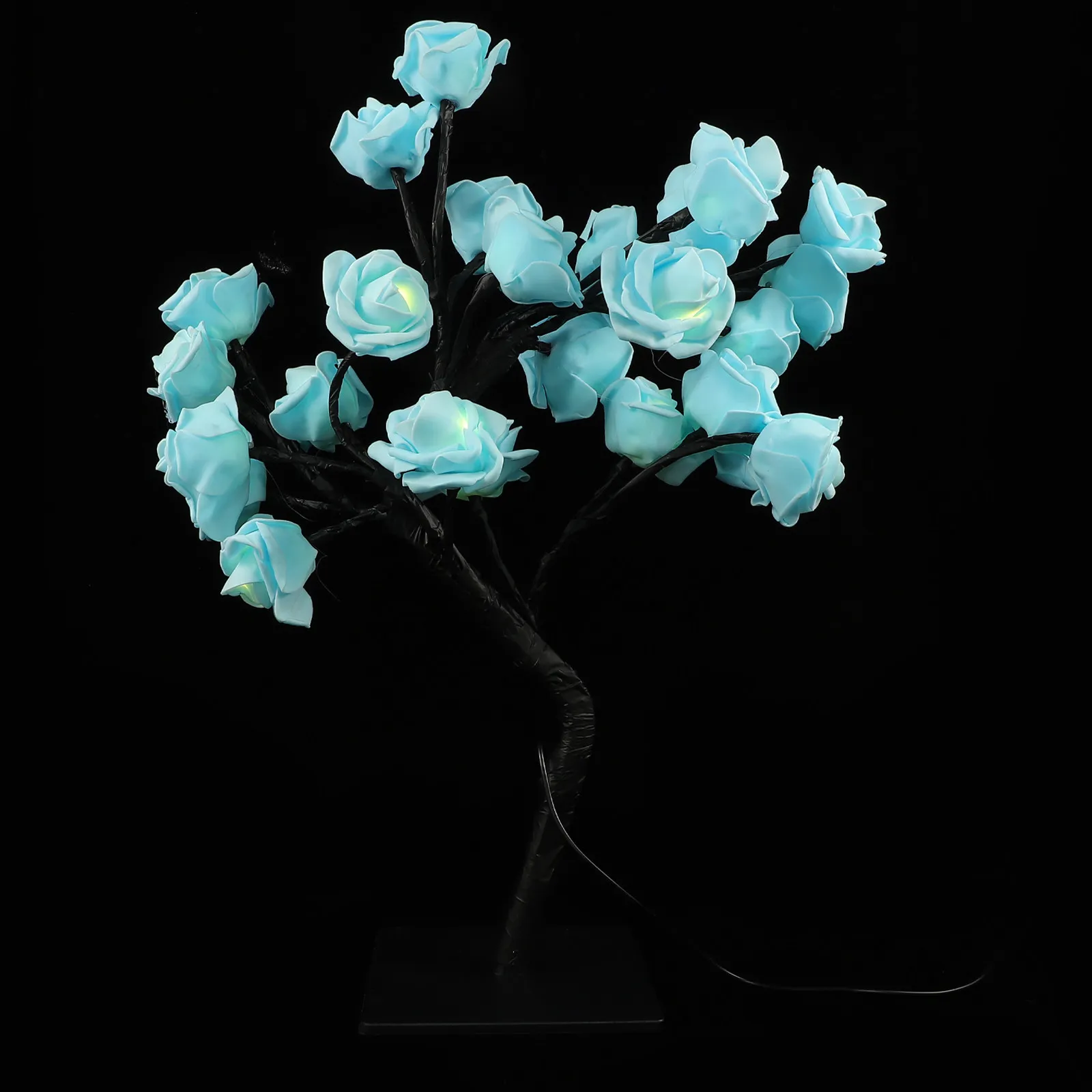 LED Rose Tree Lamp USB Powered 33cm Handmade Warm White Light Romantic Bedroom Table Desk Lamp Energy Efficient
LED Rose Tree Lamp USB Powered 33cm Handmade Warm White Light Romantic Bedroom Table Desk Lamp Energy Efficient