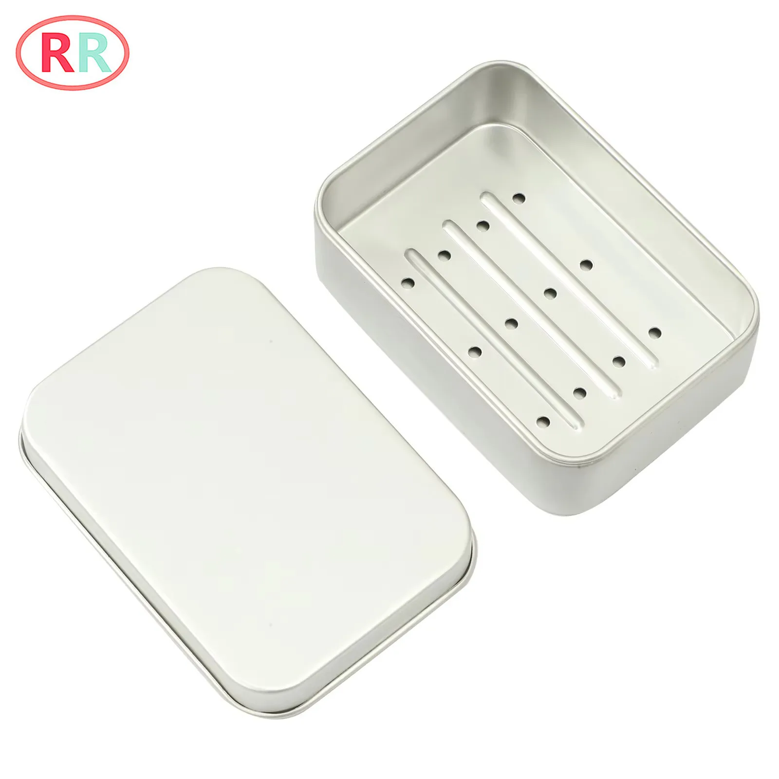 2pcs Light Aluminium Soap Boxes with Lid And Removable Draining Rack Holder Container Tin Can Storage for Home Or Travel
2pcs Light Aluminium Soap Boxes with Lid And Removable Draining Rack Holder Container Tin Can Storage for Home Or Travel