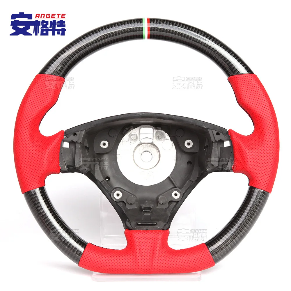 Applicable to:Suitable for Maserati GT Carbon Fiber Red Perforated Leather Automotive Sports Modified Steering Wheel Assembly
Applicable to:Suitable for Maserati GT Carbon Fiber Red Perforated Leather Automotive Sports Modified Steering Wheel Assembly