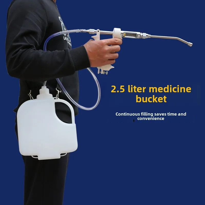 Continuous Drug Dispenser for Veterinary Use Continuous Drug Feeder for Sheep Continuously Adjustable Pig and Cow Drug Dispenser
Continuous Drug Dispenser for Veterinary Use Continuous Drug Feeder for Sheep Continuously Adjustable Pig and Cow Drug Dispenser