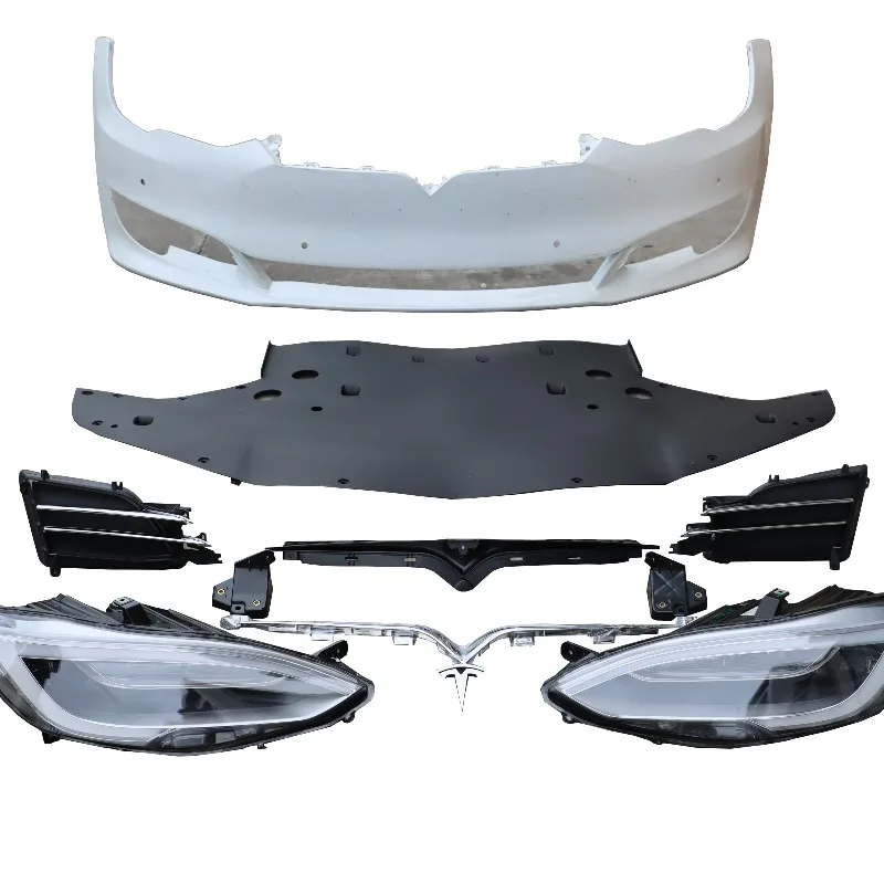 New Condition Body Kit for Model S 2014-2016 Upgrade Featuring Front Bumper and LED Headlights
New Condition Body Kit for Model S 2014-2016 Upgrade Featuring Front Bumper and LED Headlights