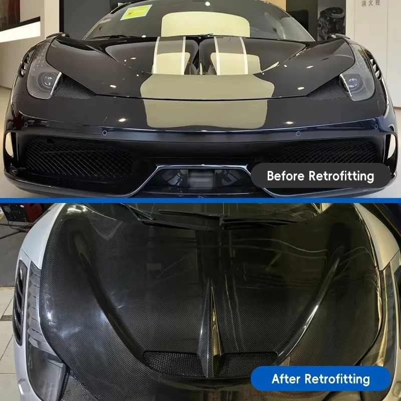 2011-2016 Black Bolt-On Carbon Fiber Engine Hood Speciale Style New Condition 458 1 Year Warranty Universal Fitment
2011-2016 Black Bolt-On Carbon Fiber Engine Hood Speciale Style New Condition 458 1 Year Warranty Universal Fitment