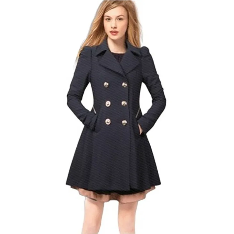 Women Classic Double Breasted Trench Coat 2024 Autumn Winter Korean Fashion Long Sleeve Notched Collar Slim Midi Long Overcoat
Women Classic Double Breasted Trench Coat 2024 Autumn Winter Korean Fashion Long Sleeve Notched Collar Slim Midi Long Overcoat
