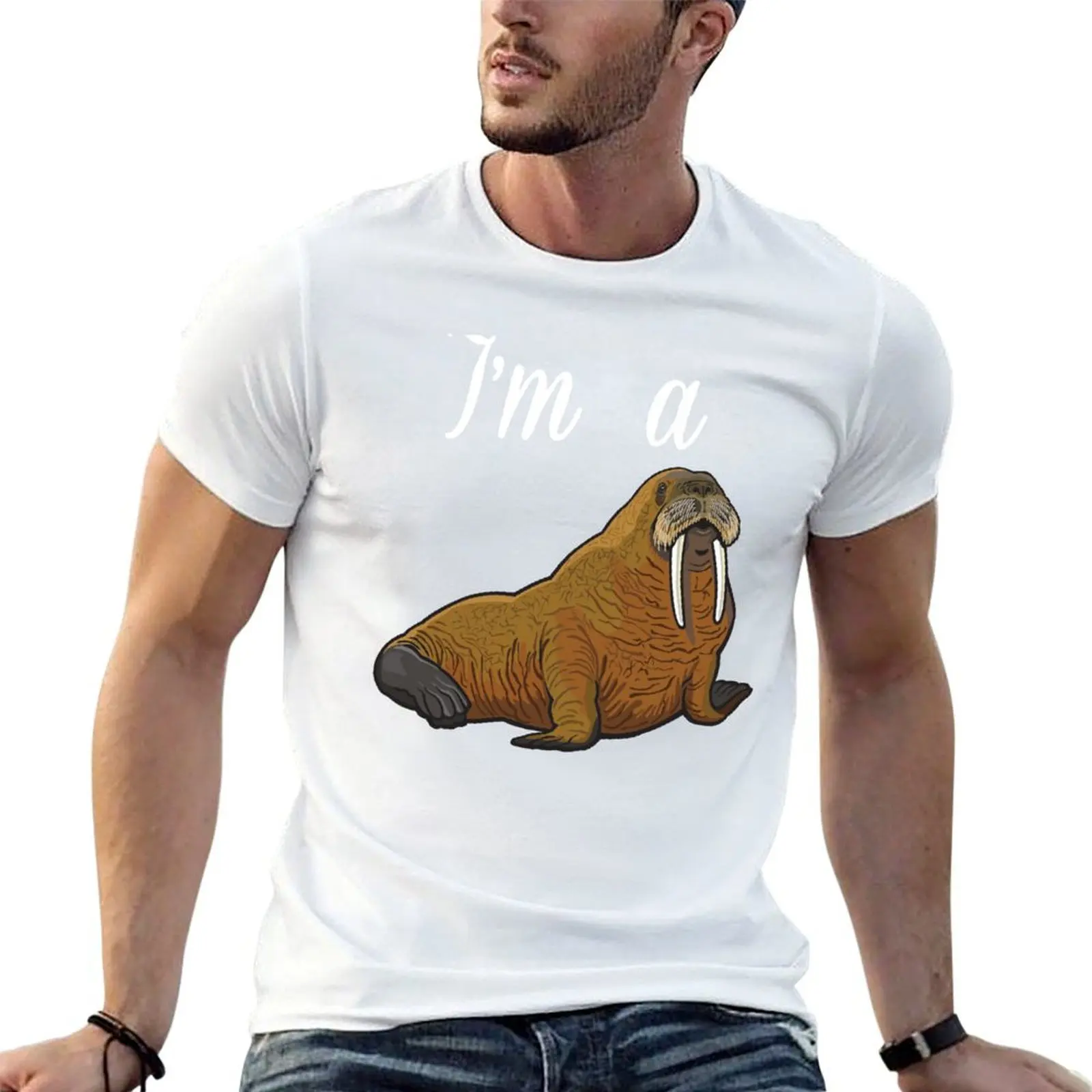 I'm A Walrus Retro Classic Design T-Shirt man t shirt graphic t shirts for man cotton soft t shirt personalised T-shirt
I'm A Walrus Retro Classic Design T-Shirt man t shirt graphic t shirts for man cotton soft t shirt personalised T-shirt