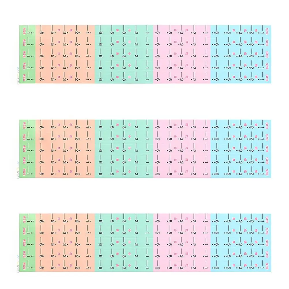 3 Pcs Guzheng Scale Sticker Zither Guide Musical Note Decal Learning Instrument Accessory Beginner Practice Tool
3 Pcs Guzheng Scale Sticker Zither Guide Musical Note Decal Learning Instrument Accessory Beginner Practice Tool