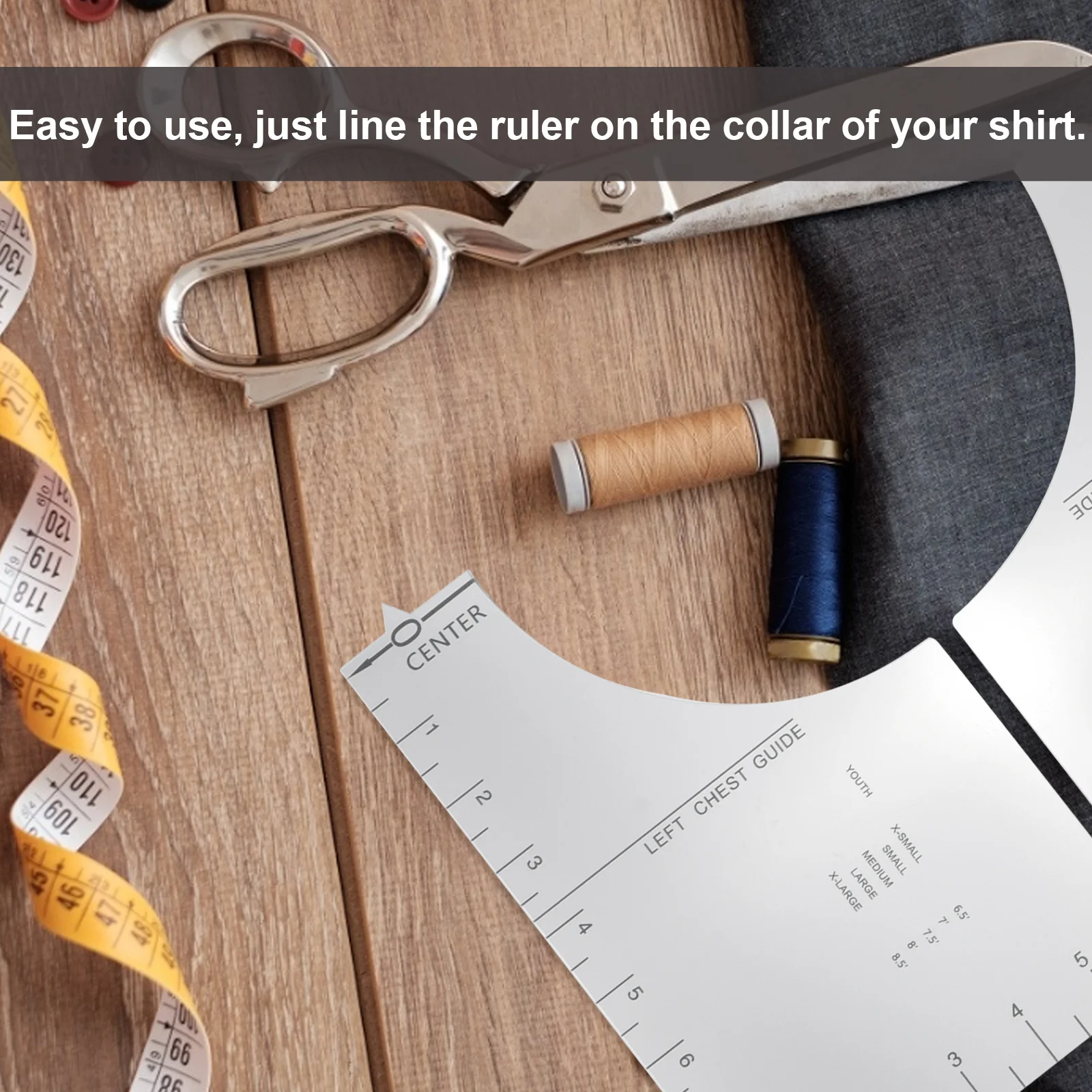 Round Neck Alignment Tool Acrylic Transparent Ruler For T-Shirt Design Centering Hot Press Screen Printing Vinyl Fabric Sewing
Round Neck Alignment Tool Acrylic Transparent Ruler For T-Shirt Design Centering Hot Press Screen Printing Vinyl Fabric Sewing