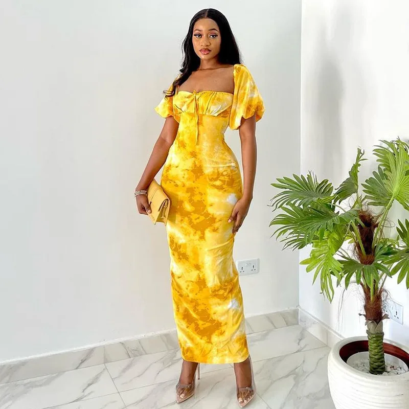 2024 New Product Small Fresh Printed Bubble Sleeve Square Neck Mid Length Split Dress Exquisite and Fashionable Women's Dress
2024 New Product Small Fresh Printed Bubble Sleeve Square Neck Mid Length Split Dress Exquisite and Fashionable Women's Dress