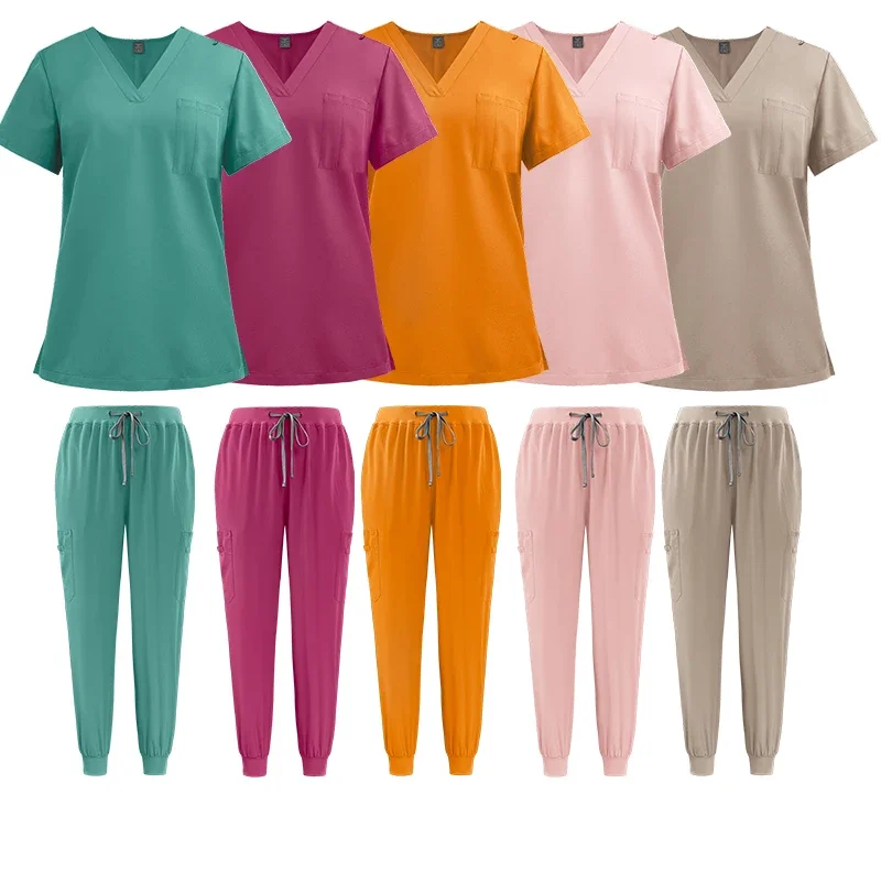 High Quality Unisex Nurse Uniform Men Scrubs Set Beauty Uniform Women Hospital Surgical Suits Dental Clinic Pet Shop Workwear
High Quality Unisex Nurse Uniform Men Scrubs Set Beauty Uniform Women Hospital Surgical Suits Dental Clinic Pet Shop Workwear
