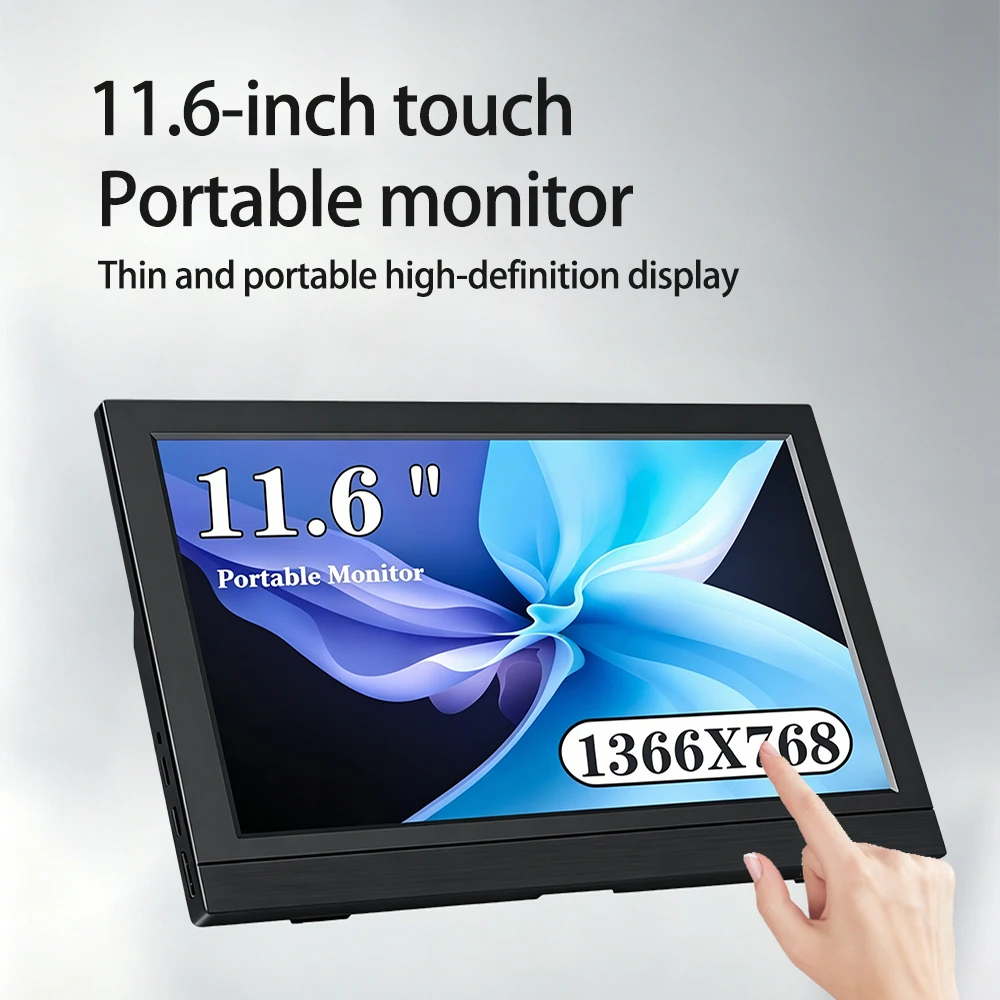 11.6-inch portable monitor, compatible with HDMI, laptop second screen, game extension display, suitable for Switch/PS4/Xbox
11.6-inch portable monitor, compatible with HDMI, laptop second screen, game extension display, suitable for Switch/PS4/Xbox