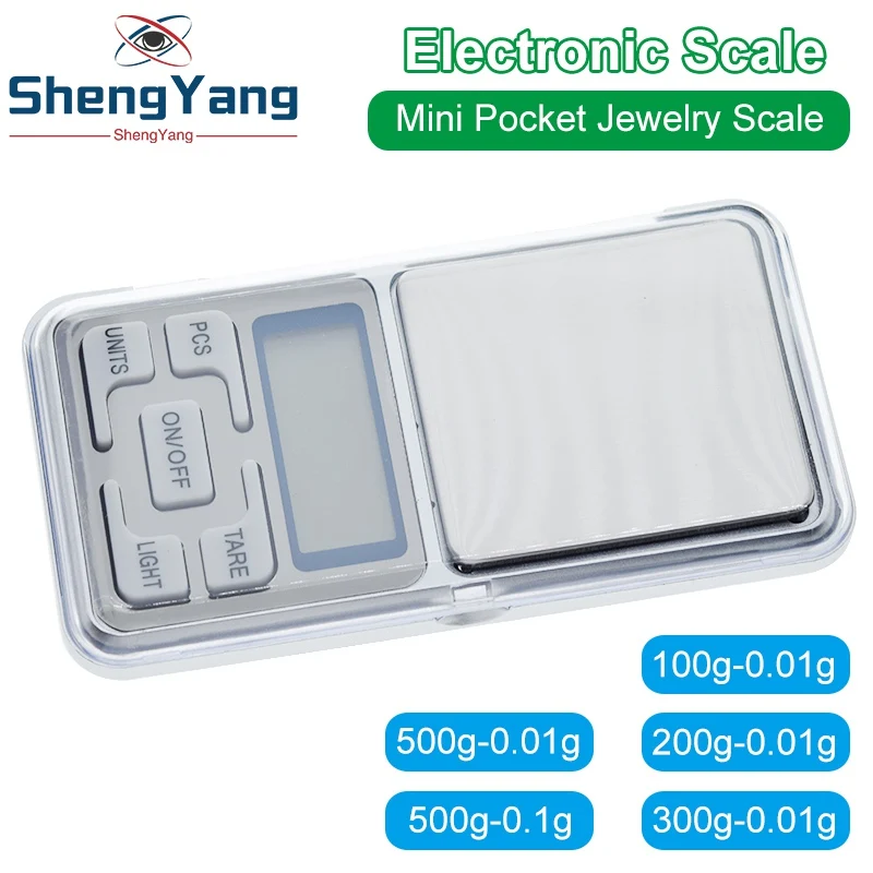 100/200/300/500g 0.01/0.1g Mini Digital Scale High Accuracy Backlight Electric Pocket For Jewelry Gram Weight For Kitchen
100/200/300/500g 0.01/0.1g Mini Digital Scale High Accuracy Backlight Electric Pocket For Jewelry Gram Weight For Kitchen