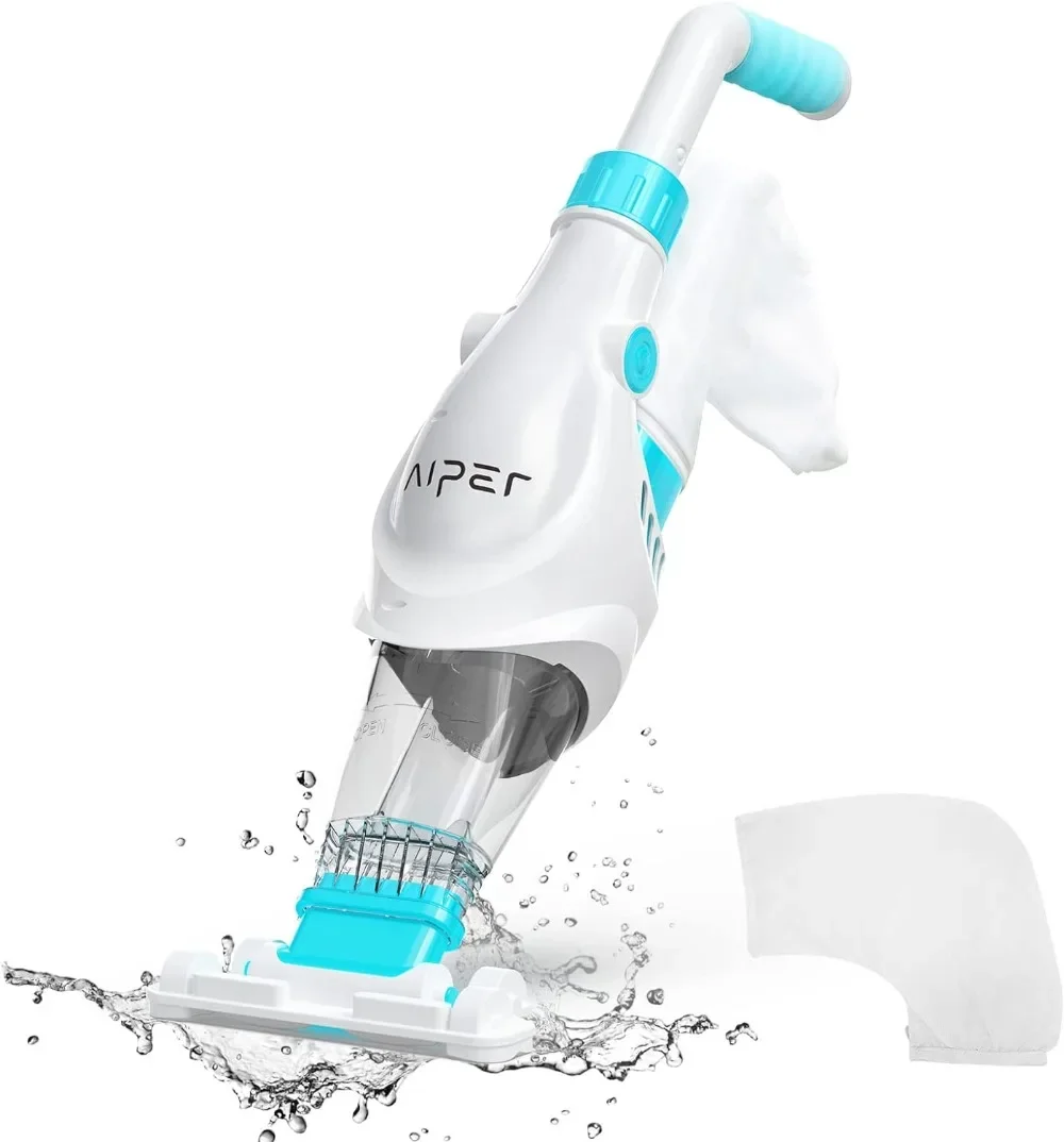 Cordless Handheld Pool Vacuum Rechargeable Swimming Pool Vacuum Cleaner 60 Minutes Running Time, Stronger Suction
Cordless Handheld Pool Vacuum Rechargeable Swimming Pool Vacuum Cleaner 60 Minutes Running Time, Stronger Suction