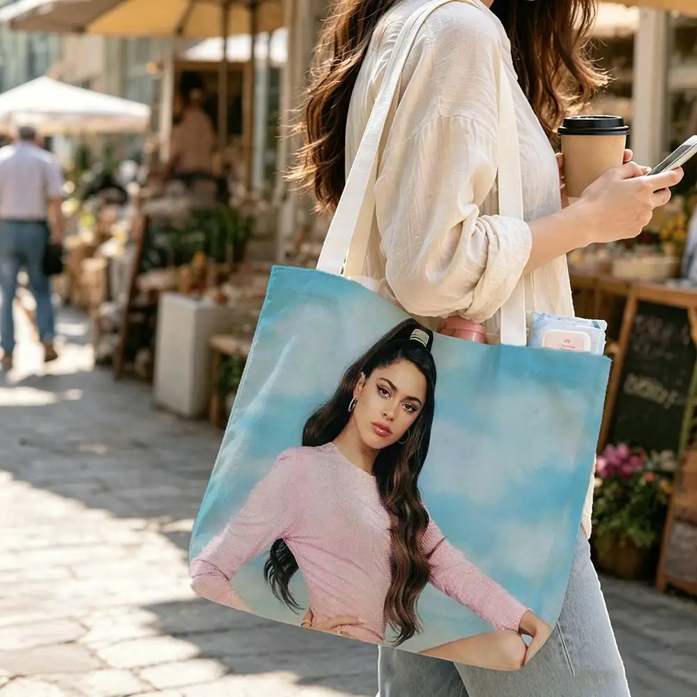 Singer Tini S-stoessel Large Capacity Cotton Polyester Shoulder Tote Bag, Cute Zipper Handbag for Shopping Travel Daily Use
Singer Tini S-stoessel Large Capacity Cotton Polyester Shoulder Tote Bag, Cute Zipper Handbag for Shopping Travel Daily Use