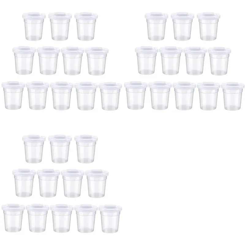 【LAST CHANCE】36 упаковок, чашки для краски с белой крышкой, защищающие от разливов чашки для краски, многоразовые чашки для краски с крышками для детей, школы, класса
【LAST CHANCE】36 упаковок, чашки для краски с белой крышкой, защищающие от разливов чашки для краски, многоразовые чашки для краски с крышками для детей, школы, класса