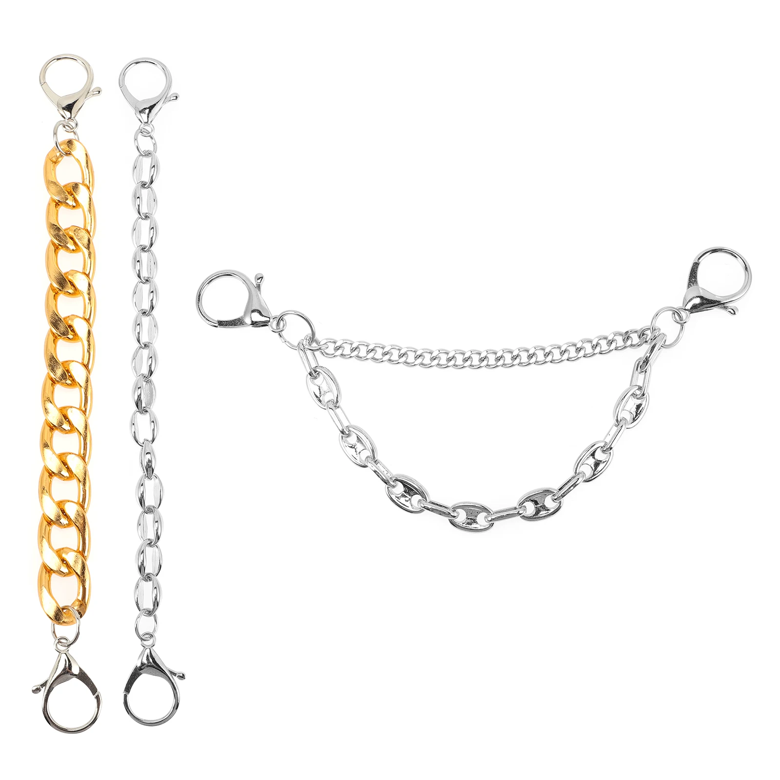 3 Pcs Punk Shoe Chains Pearl Metal Accessories for S Hole Women Shoes Sneaker Boot Zinc Alloy Decor Shoe Jewelry
3 Pcs Punk Shoe Chains Pearl Metal Accessories for S Hole Women Shoes Sneaker Boot Zinc Alloy Decor Shoe Jewelry