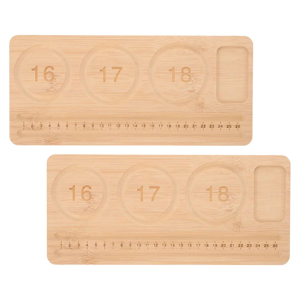 2Pcs Bead Tray Jewelry Board for Necklace Crafting Supplies Multi Compartment Wood Organizer Bracelet Making Tool
2Pcs Bead Tray Jewelry Board for Necklace Crafting Supplies Multi Compartment Wood Organizer Bracelet Making Tool