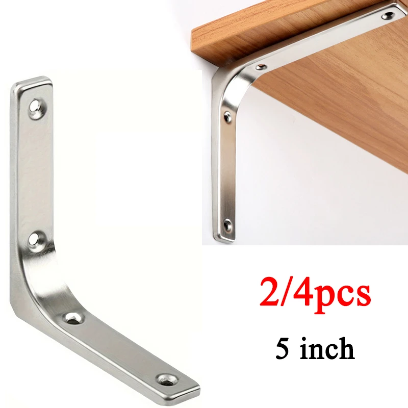 2/4pcs Stainless Steel Wall-mounted Triangle Support Frame Home L-Shaped Shelf Bracket For Furniture Cabinet Kitchen Living Room
2/4pcs Stainless Steel Wall-mounted Triangle Support Frame Home L-Shaped Shelf Bracket For Furniture Cabinet Kitchen Living Room