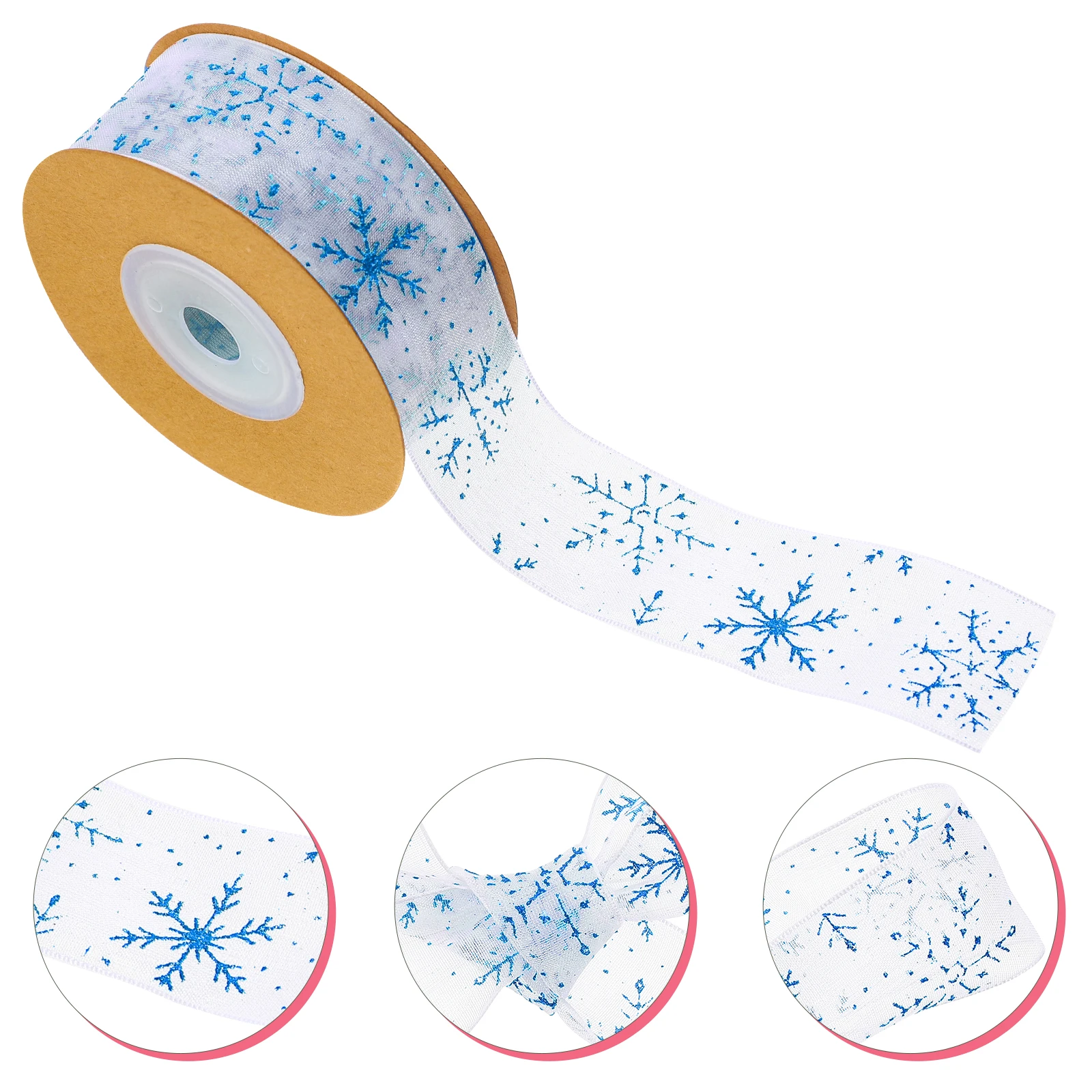 1 Roll Christmas Snowflake Gift Wrapping Bow Making Ribbon For Diy Present Box Packaging Craftdecoration Snowflake Prints Ribbon
1 Roll Christmas Snowflake Gift Wrapping Bow Making Ribbon For Diy Present Box Packaging Craftdecoration Snowflake Prints Ribbon