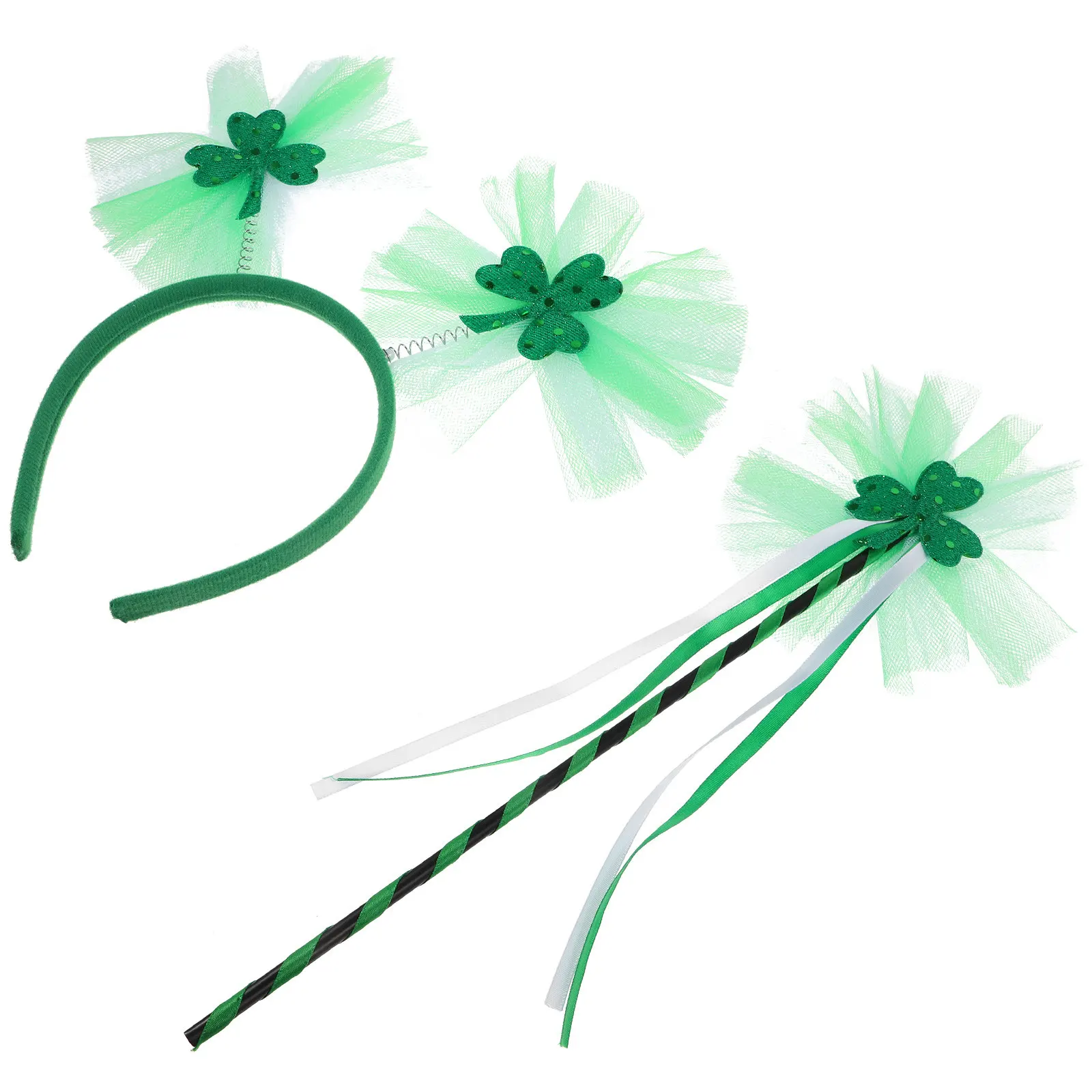 Набор из 1 повязки на голову с аксессуарами ко Дню Святого Патрика для подарков на вечеринку, праздничного карнавала, украшения
Набор из 1 повязки на голову с аксессуарами ко Дню Святого Патрика для подарков на вечеринку, праздничного карнавала, украшения