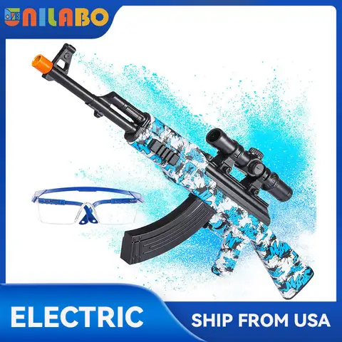 M4A1 Electric Blaster Gun Set, High Precision Shooting Toy, Perfect Automatic Outdoor Toy Gift for Birthday (Bullets Excluded)