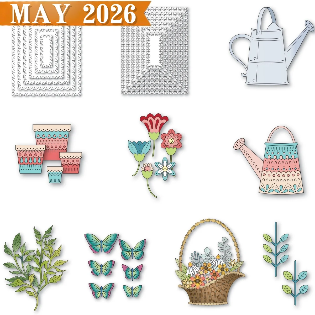 2026 Nordic Garden Metal Cutting Dies for DIY Making Card Scrapbook Embossed Paper Album Craft Supplies Template Decoration
2026 Nordic Garden Metal Cutting Dies for DIY Making Card Scrapbook Embossed Paper Album Craft Supplies Template Decoration