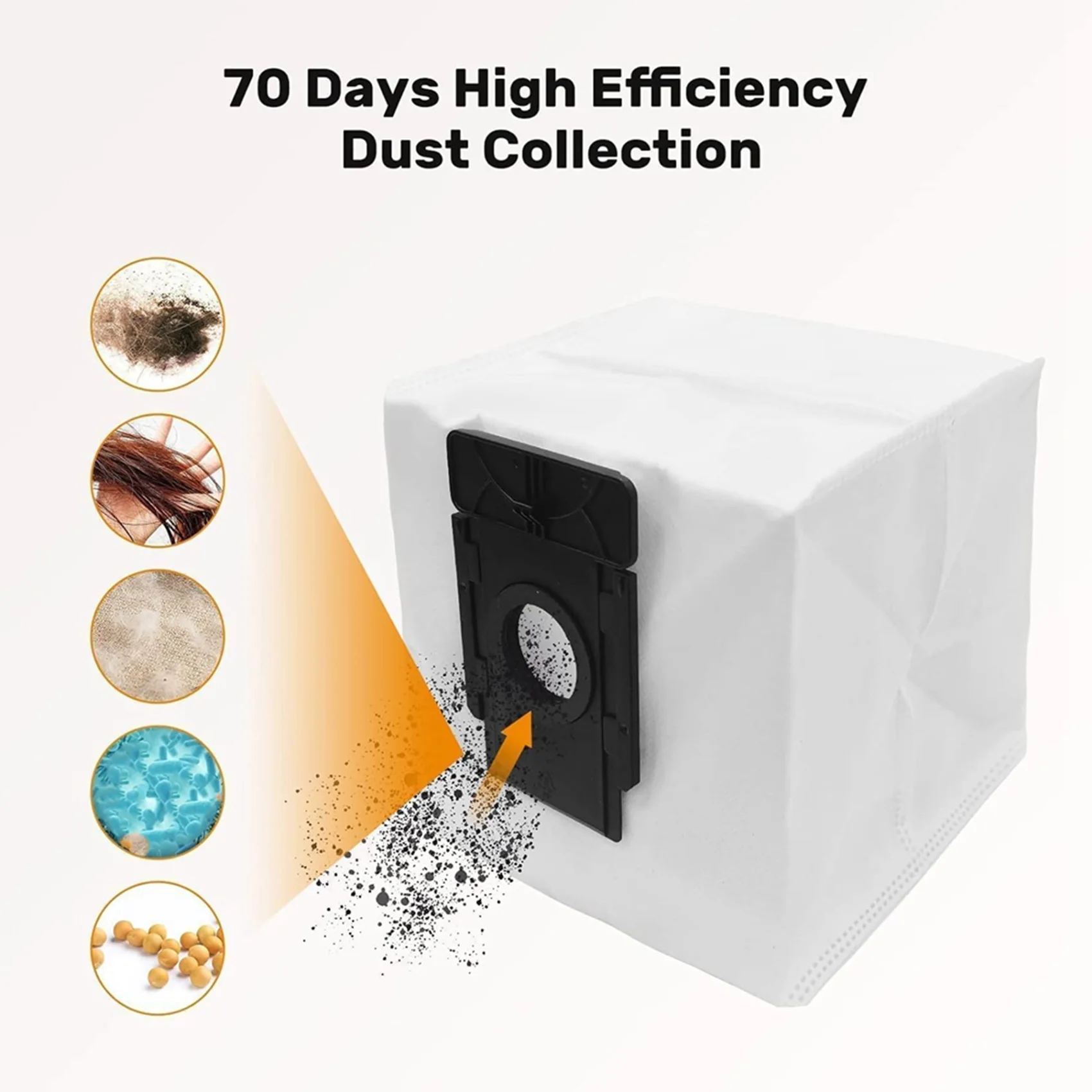 Комплект аксессуаров L73A 2025-40PCS для пылесосов EZVIZ RE4 / RE4 PLUS / RE5 / RE5 PLUS: роликовые и боковые щетки, фильтры, салфетки для влажной уборки
Комплект аксессуаров L73A 2025-40PCS для пылесосов EZVIZ RE4 / RE4 PLUS / RE5 / RE5 PLUS: роликовые и боковые щетки, фильтры, салфетки для влажной уборки
