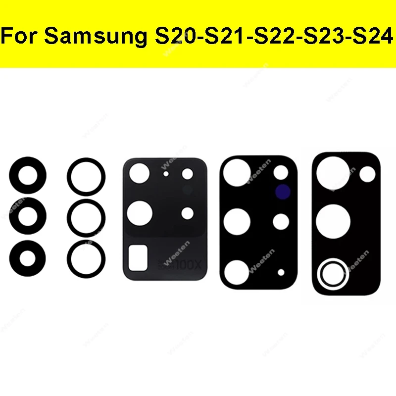 Back Camera Glass Lens For Samsung S20 S21 S22 S23 S24+ Plus Ultra S21 FE Rear Camera Glass Lens With Stickers Repair Parts
Back Camera Glass Lens For Samsung S20 S21 S22 S23 S24+ Plus Ultra S21 FE Rear Camera Glass Lens With Stickers Repair Parts